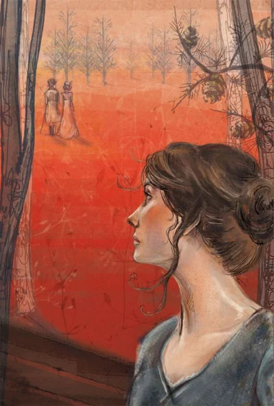 GARN - #sztuka #art #ilustracja autor: Alice Courtley | Jane Austen’s ‘Mansfield Park...