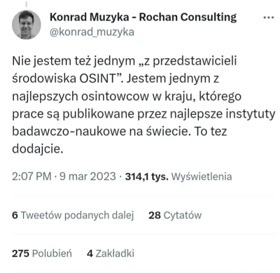 JPRW - >#!$%@? ego ma również Konrad Muzyka, ale on się z tym aż tak nie obnosi :d

@...