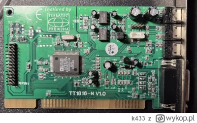 k433 - Cześć, próbuję naprawić starą kartę dźwiękową ISA, w której uszkodzony jest dł...