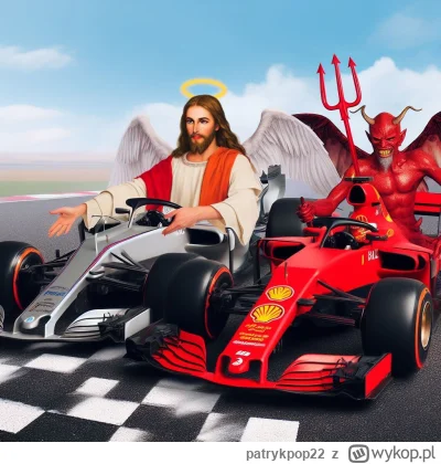 patrykpop22 - #bingimagecreator #aiart #katolicyzm #szatan #jezus #obrazy #formula1 #...