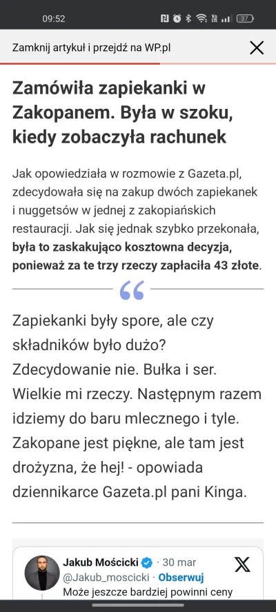 mk92 - Nie ogarniam. Ludzie jeżdżą w najpopularniejsze miejsce w polskich górach czyl...