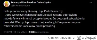 CipakKrulRzycia - #powodz #bekazkatoli #heheszki