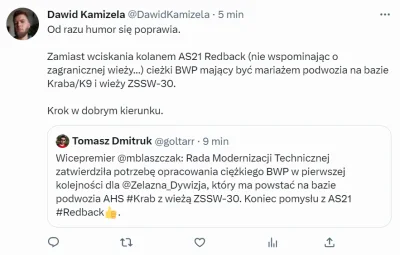 murison - > Mariusz Błaszczak wskazał, że w poniedziałek Rada Modernizacji Techniczne...