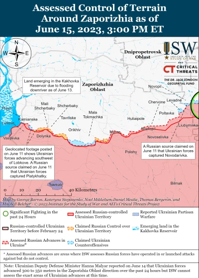 Kagernak - Południowa Ukraina (cel rosyjski: Utrzymanie pozycji na linii frontu i zab...