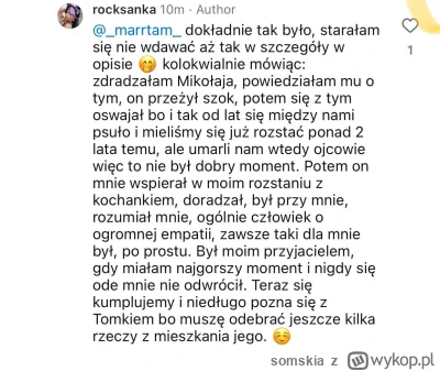 somskia - Wy też wspieracie swoje różowe w rozstaniu z kochankiem? #gownowpis #logika...