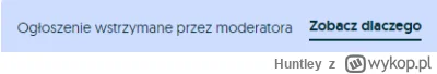 Huntley - Żebyście wy #!$%@? tak dobrze usuwali scamy i oszustów z OLX jak usuwacie n...