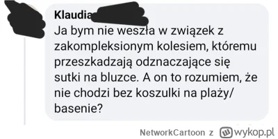NetworkCartoon - Typek miał problem z tym, że jego dziewczyna eksponuje sutki w miejs...