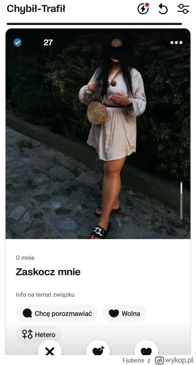 Fjubens - Co możecie owej 27-latce zaproponować? #tinder #badoo