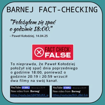 barnejibliny - Barnej fact-checking ep.2
#kononowicz #patostreamy