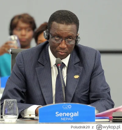 Poludnik20 - @Poludnik20: Amandu Ba, premier Senegalu. 62 lata ma dziś. Zdjęcie sprze...