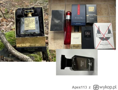 Apex113 - #perfumy 
Odleję Xerjoff Naxos 8 ziko/ ml 
dodakowo oferuję to co na fotce ...