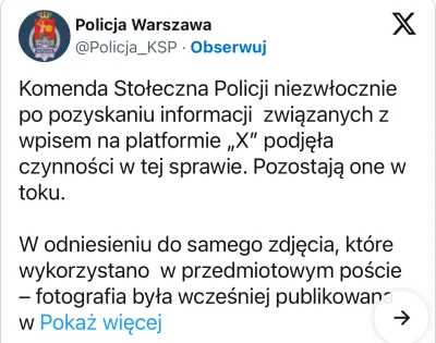 makaronzjajkiem - @KOLEGAMAMY: źródło policja, ale najwyraźniej przeczytanie kilku zd...