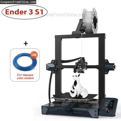 n____S - ❗ Creality 3D Ender-3 S1 3D Printer [EU]
〽️ Cena: 237.63 USD (dotąd najniższ...