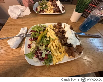 CandyToy - Od rana w trasie. Musiało się to skończyć tłustym street foodem.

Kebab sa...