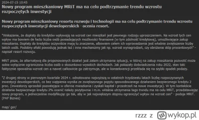 rzzz - Tak, bk0 rozkręci popyt i podniesie ceny, ale np.  wyższe zarobki rodaków albo...