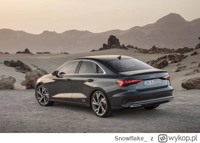 Snowflake_ - Czy ma ktoś nowy model Audi A3 w sedanie, silnik 2.0, 4 cylindry, benzyn...