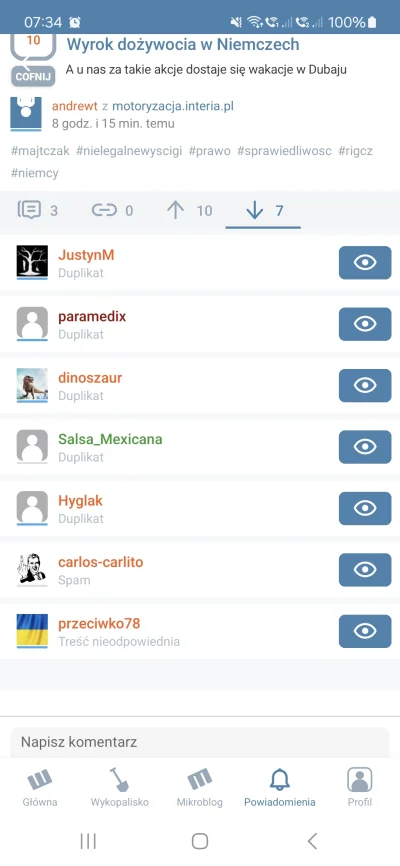 GarbatyNosek2 - @ObudzonyCzlowiek są tacy co pilnują żeby źle o sąsiedzie nie mówić.....
