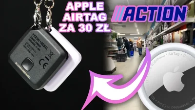 Turkotka - #apple #airtag
 Podróbka Air-Taga za 30 zł z ACTION ?! - Sprawdzamy czy to...
