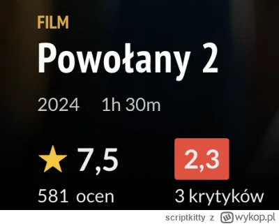 scriptkitty - > Jeden z najlepiej ocenianych

Chyba przez jakieś boty