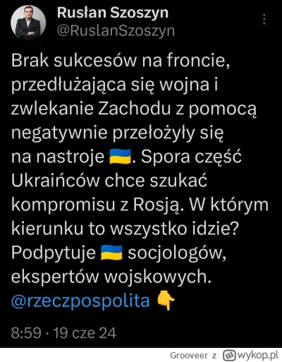 Grooveer - #ukraina #wojna #rosja #polityka