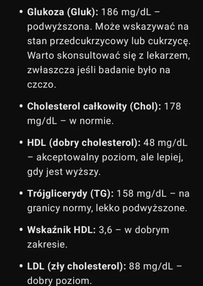 ThinkBackwards - @patryk747: z chatgpt plus conieco o trójglicerydach:

Co oznaczają ...