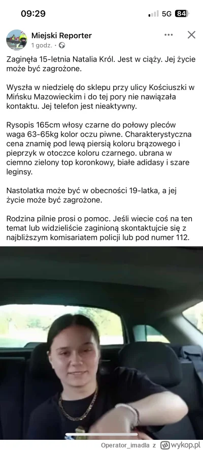 Operator_imadla - I teraz mam chodzić po ulicy i sprawdzać każdej piętnastolatce czy ...