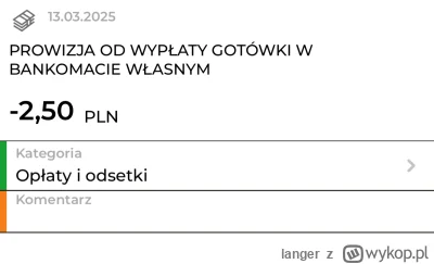 langer - @ZespolmBanku Nie jest Wam wstyd żeby okradać swojego klienta prowizją od wy...