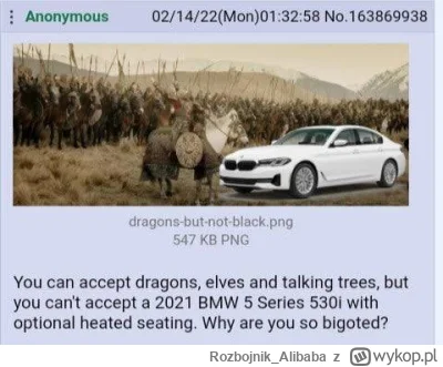 Rozbojnik_Alibaba - Na wykopie widzę standardowo.
Jak śmieciu śmiesz oczekiwać, że gr...