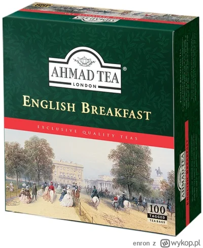 enron - I moja ulubiona herbata - Ahmad English Breakfast - na topie (ʘ‿ʘ)
W zasadzie...