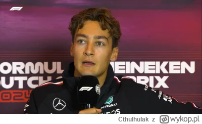 Cthulhulak - #f1 George oddaje honor wielkiemu Polakowi i postanowił pomalować twarz ...