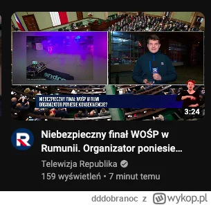 dddobranoc - Rzetelne dziennikarstwo to nasza pasja xD

#wosp #tvrepublika #tvpis