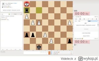 Videleck - Chłop co na jednej setnej sekundy ruch zrobił ( ͡° ͜ʖ ͡°)
#szachy #szachya...