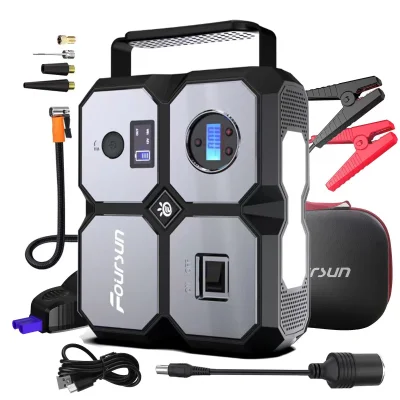 n____S - ❗ Foursun Car Jump Starter with Air Compressor 4000A 26800mAh [EU]
〽️ Cena: ...