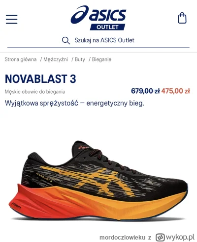 mordoczlowieku - Myślicie, że na #asics outlet wrzucą jeszcze partię novablast trójek...