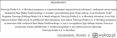 Usunelem_Konto - Przecież juz TVP nie kłamie xD

#debata