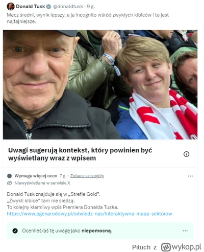 Pituch - A to szary człowiek nie może sobie kupić bilet na strefe gold na narodowym? ...