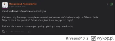 Kryspin013 - Ehh xD

#codziennykonfiarz #mateuszjakubandruszkiewicz 

#andruszkiewicz...