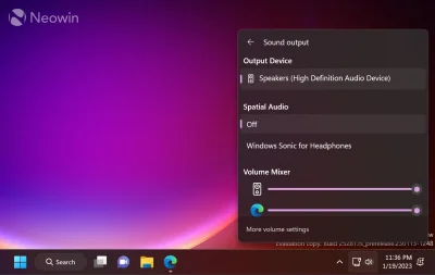 RitmoXL - ♥️♥️♥️ W końcu #microsoft udostępnił nowy panel audio w #windows11 #windows...