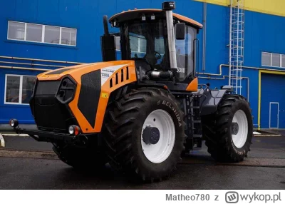 Matheo780 - Białoruski ciągnik Amkodor 5300 to silnik 13,5 l i niemal 500 KM, przekła...