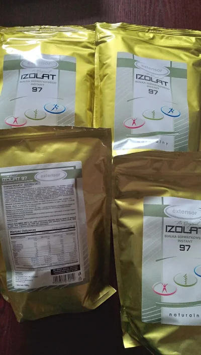 AdamF_OG - Przyszło amu dla sportowca. 1 opakowanie = 1 kilo = powinno mi starczyć na...