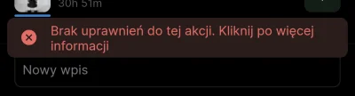 Brydzo - Mam taki błąd kiedy próbuję plusować i dodać nowy wpis.  Dzieje się tak od o...