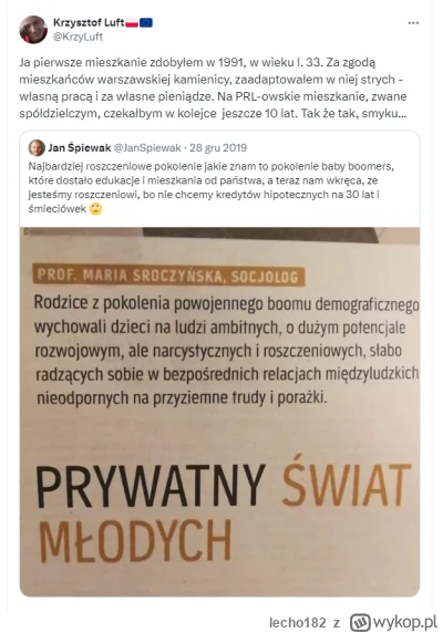 lecho182 - Chyba mój ulubione neolibkowo boomerski twitt o nieruchomościach jaki pami...