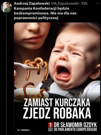 Normie_Lurker - Mamy powrót do straszenia robakami xD Osobiście czekam jak Jacek Wilk...