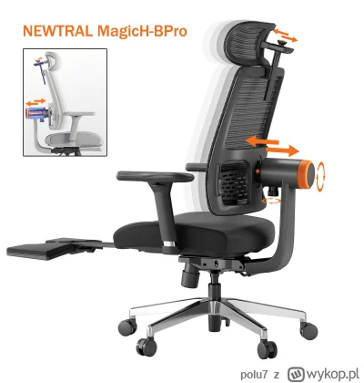 polu7 - Wysyłka z Europy.

[EU-CZ] NEWTRAL MagicH-BPro Ergonomic Chair w cenie 309.99...