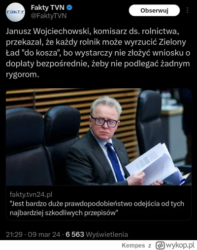Kempes - #rolnictwo #heheszki #polityka #bekazpisu #bekazlewactwa #polska

No i jest ...