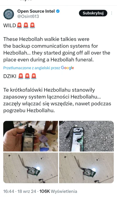 czlowiekzlisciemnaglowie - Jak Mossad tego dokonał?

#elektronika #krotkofalarstwo