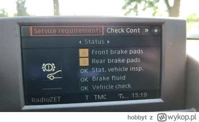 hobbyt - Kto wie jak zresetować inspekcję klocków hamulcowych w BMW e87 2008 rok? Nak...