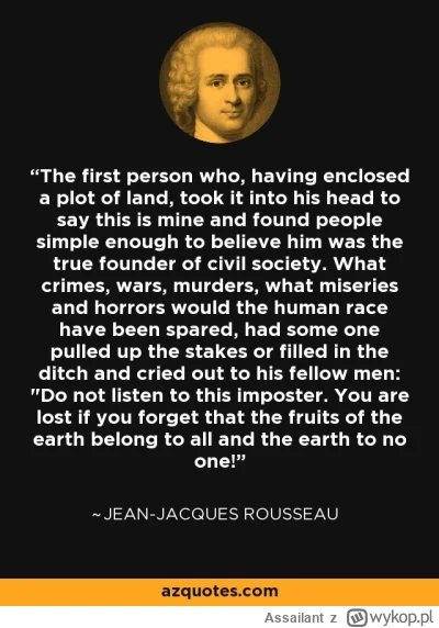 Assailant - >Właśnie oni nie musieli z---------ć 12 godzin nad tymi jagodami, tylko z...