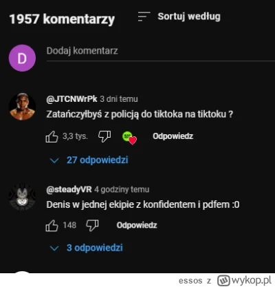 essos - Pod hymnem bandy juz sie przebijają nowe komentarze

#famemma