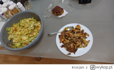 krucjan - Wczorajszy posiłek: 
Resztki z przedwczorajszej wołowiny z ziemniakami i pi...